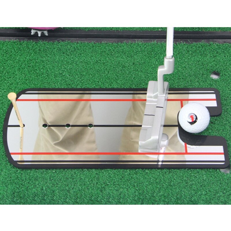 Golf Putting Practice Mirror Swing Auxiliary Trainer Posture Correction Putter Training Mirror