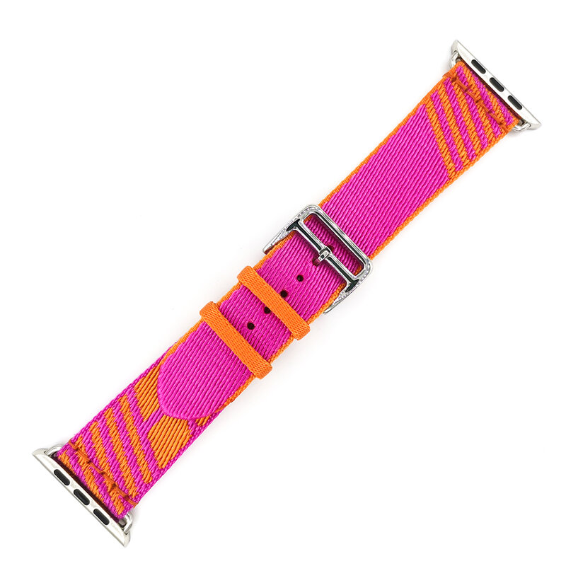 Nylon Watch Strap 41mm 45/49mm for Apple Watch 38mm 42mm Braided Watch Band for iWatch 8 7 SE 6 5 4 3 44mm 40mm Bracelet Correa