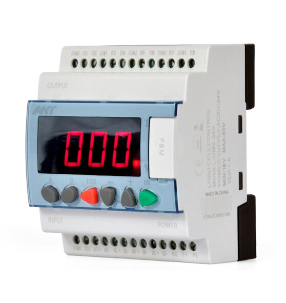 Calibrador simples de topo e medição de sobrecarga poderosa de elevadores, unidade de controle eletrônico digital