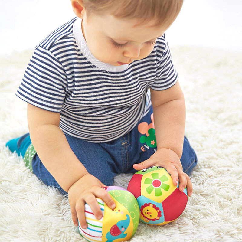 Ściereczka grzechotka do zabawek dla niemowląt 0-12 miesięcy miękki pluszowy wypchane zwierzę grzechotka niemowlęta mobilna nowonarodzona edukacyjna zabawka sensoryczna