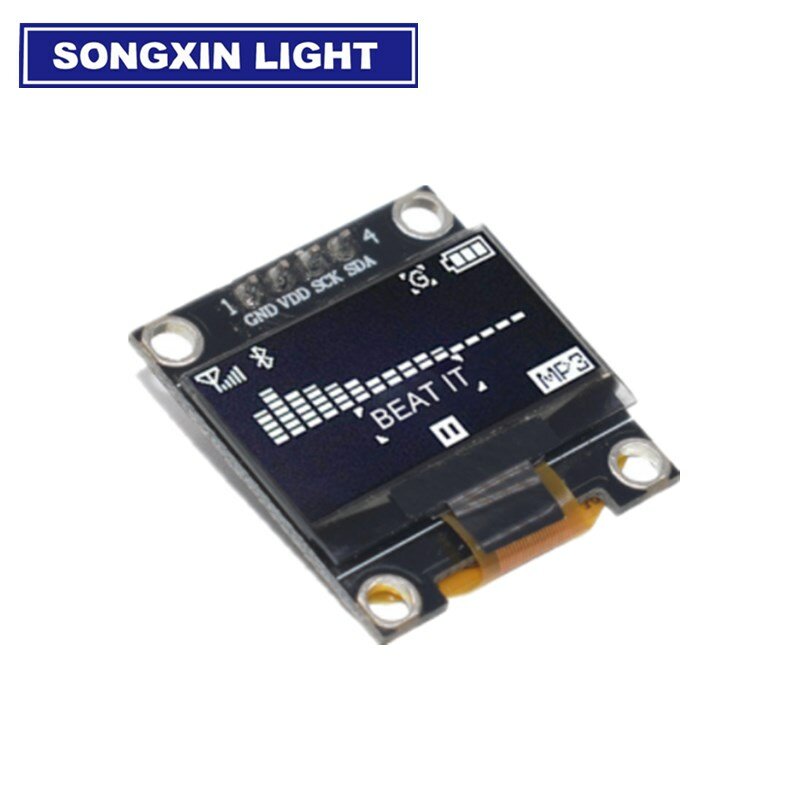 New product 0.96 inch OLED IIC White/YELLOW BLUE/BLUE 12864 OLED Display Module I2C SSD1306 LCD Screen Board for Arduino
