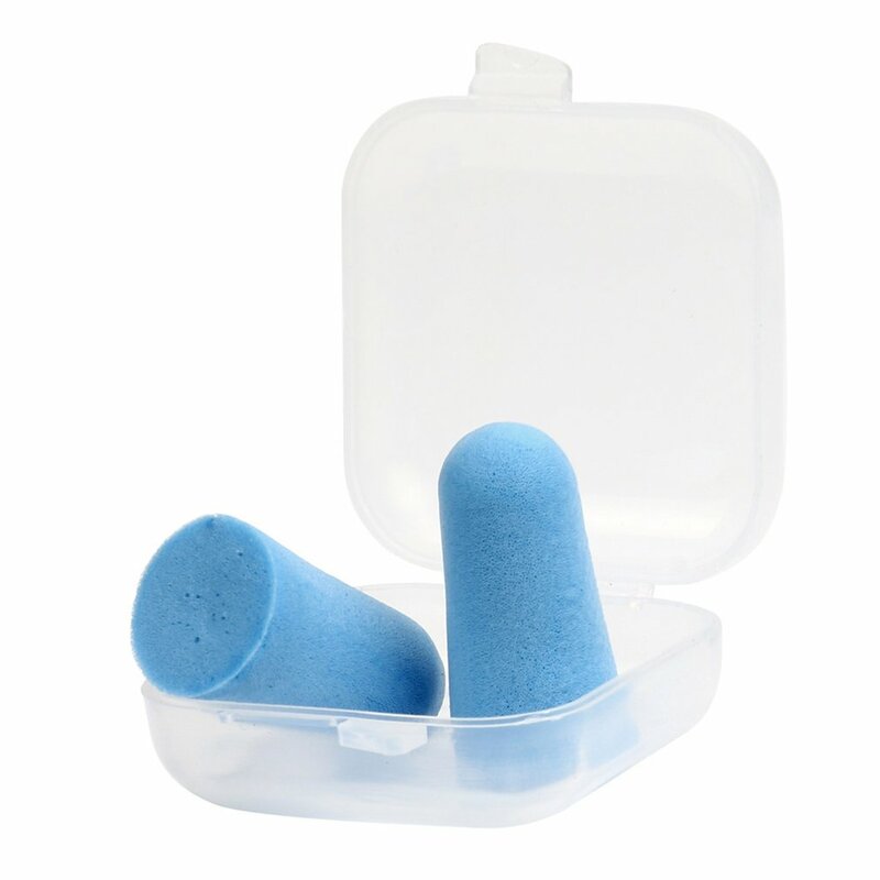 1Pair Anti-noise Sponge Soundproof Earplugs Durable Practical And Environmentally Friendly Anti-noise Earplugs Sleep