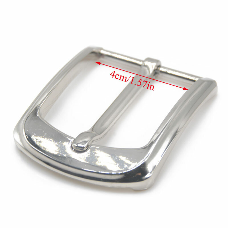 Hebilla de cinturón de Metal triglide de 35mm para hombre, hebilla de un solo Pin, ajuste de arnés halter, 1 unidad