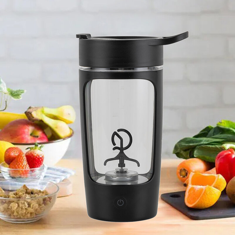 650ML Electric Shaker Cup Automatic Mixing Coffee Mug Usb Rechargeable Portable Mixer Cup Stirring Protein Shaker Bottle For Gym