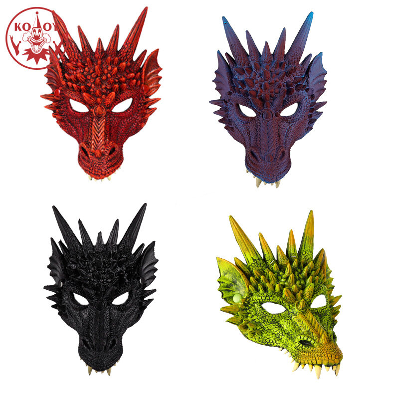 2019 New Dinosaur wing costume masks Dragon mask Disfraz De Dinosaurio halloween costume for kids children Flying dragon cosplay