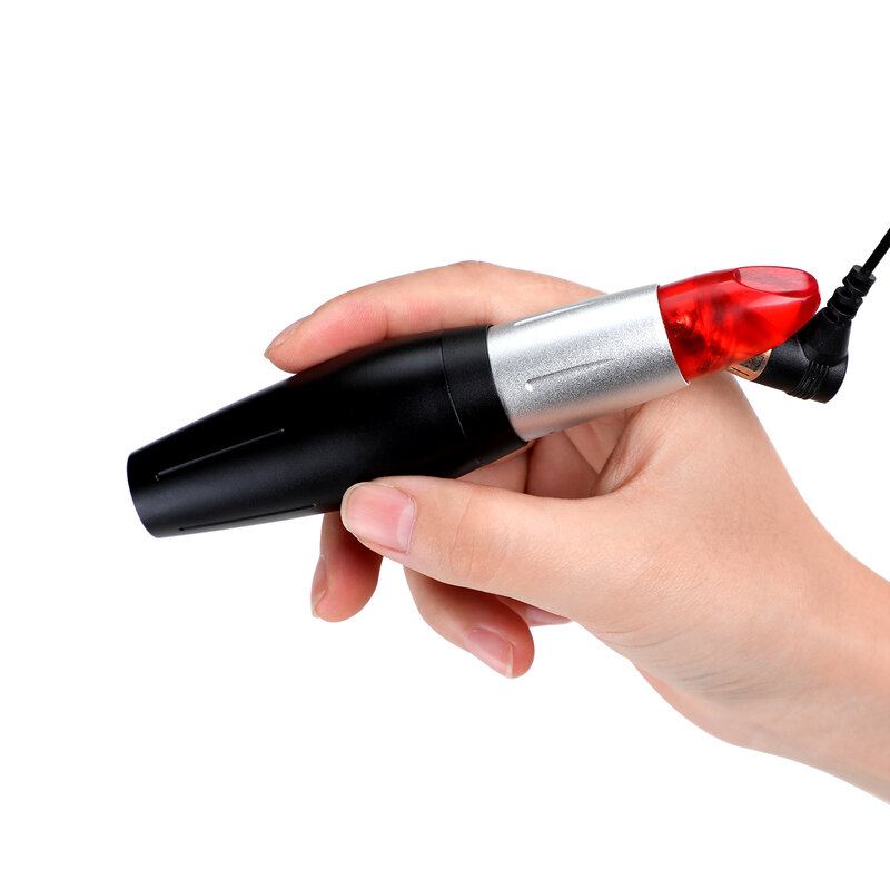 وصمة العار رائعة أحمر الشفاه جوفاء كأس موتور قلم الوشم آلة تجميل دائم المهنية الجمال آلة لوشم الحاجب عدة