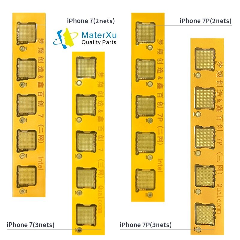 MasterXu-Placa de extensión de Cable de Audio FPC, puente de seguimiento fácil para iPhone 7, 7P, U3101, parche rápido de fallo IC 338S00105, reparación de conector