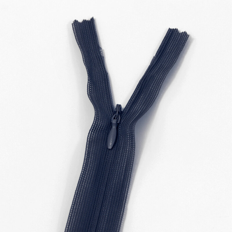 25Pcs Handgemachte Kleidung Kissen Reiß Invisible Zip Verschluss Nylon Tuch Spule Zipper Verdeckte Zip für Nähen Kleidung Zubehör