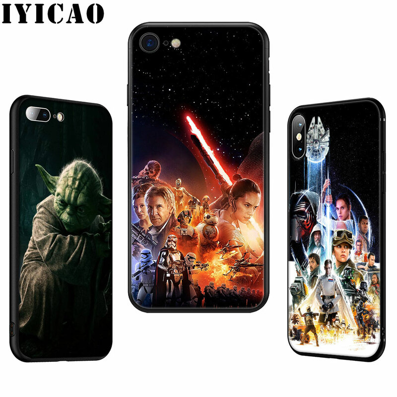 IYICAO STAR WARS COMIC DARTH Soft Silicone Case for iPhone 11 Pro Max XR X XS Max 6 6S 7 8 Plus 5 5S SE Phone Case