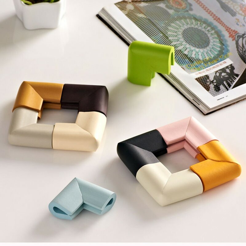 4 Pieces U-Shaped Protective Corner For Children Multifunctional Child Furniture Glass Protective Corner Safety Table