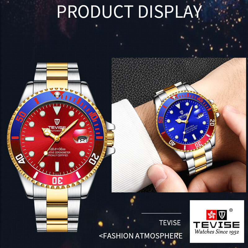 Classic Mens Watches Fashion Business Waterproof Quartz Wrist Watch Men Top Brand Luxury Stainless Steel Sport Clock Male XFCS