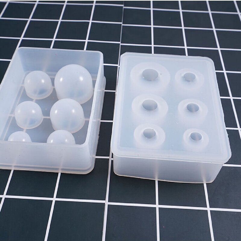 3D Nieuwe Crystal Drop Gel Bol Siliconen Mold Star Ball Mold Multi-Size Ball Mold Sieraden Sieraden Mold Nieuwe collectie