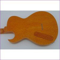 Nowa gitara elektryczna marki z okleiną klonową eyesbrid z wiążącym drewnianym korpusem i tyłem