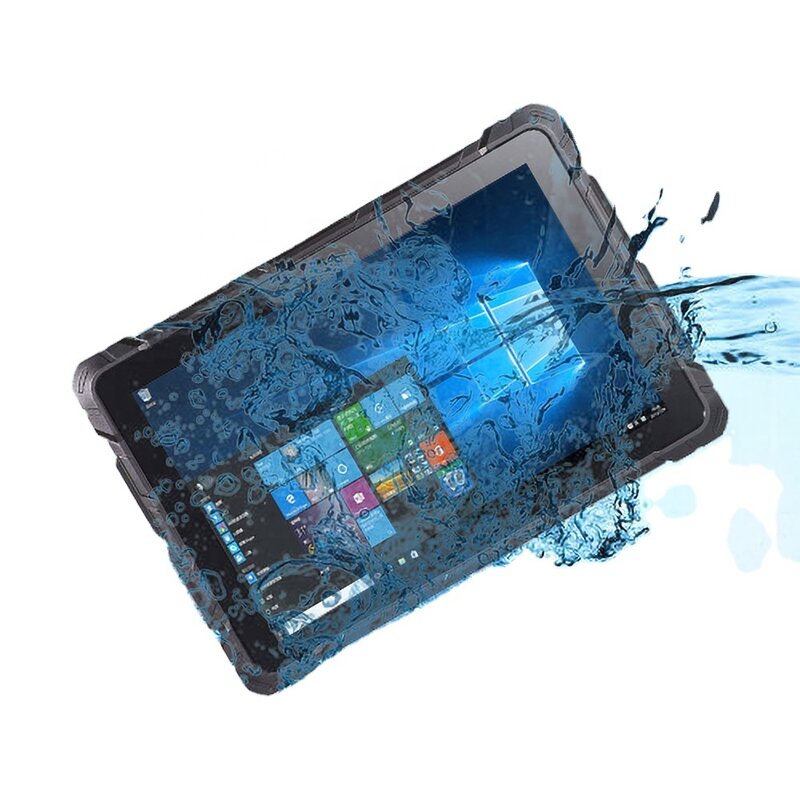 Tablet PC de cuatro núcleos Sin ventilador, sistema Industrial POS de 8 pulgadas