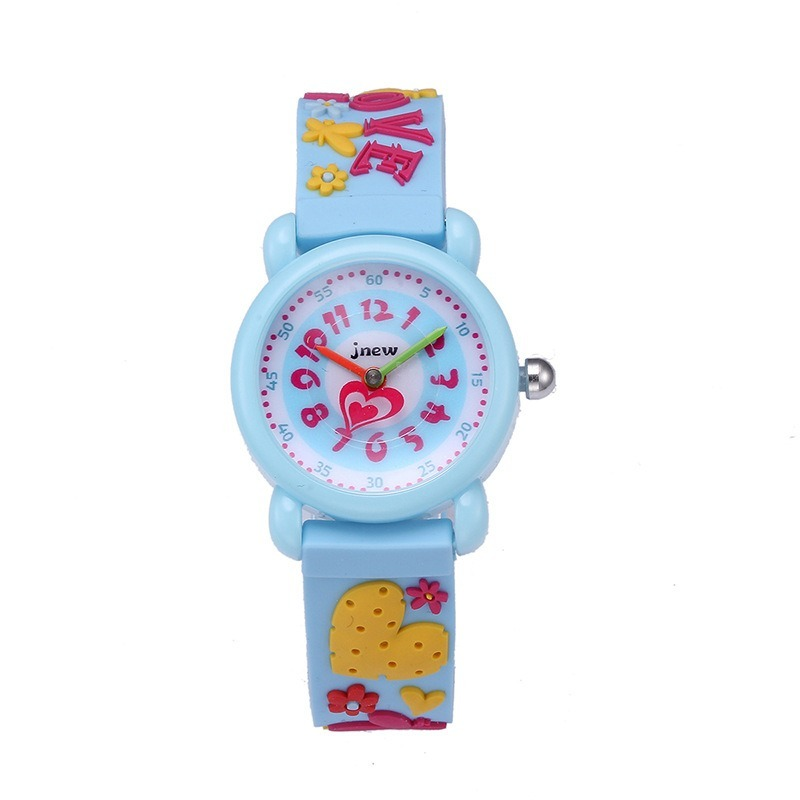 Girl 2021การออกแบบที่ไม่ซ้ำกัน3d ซิลิโคนการ์ตูนน่ารักนาฬิกากันน้ำควอตซ์กันน้ำนักเรียนนาฬิกานาฬิกาข้อมือ Relogio
