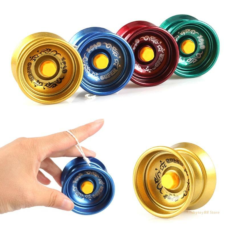 Y4UD lega di alta qualità Yo-Yos originale classico reattivo abbagliante Yo-Yo per i bambini