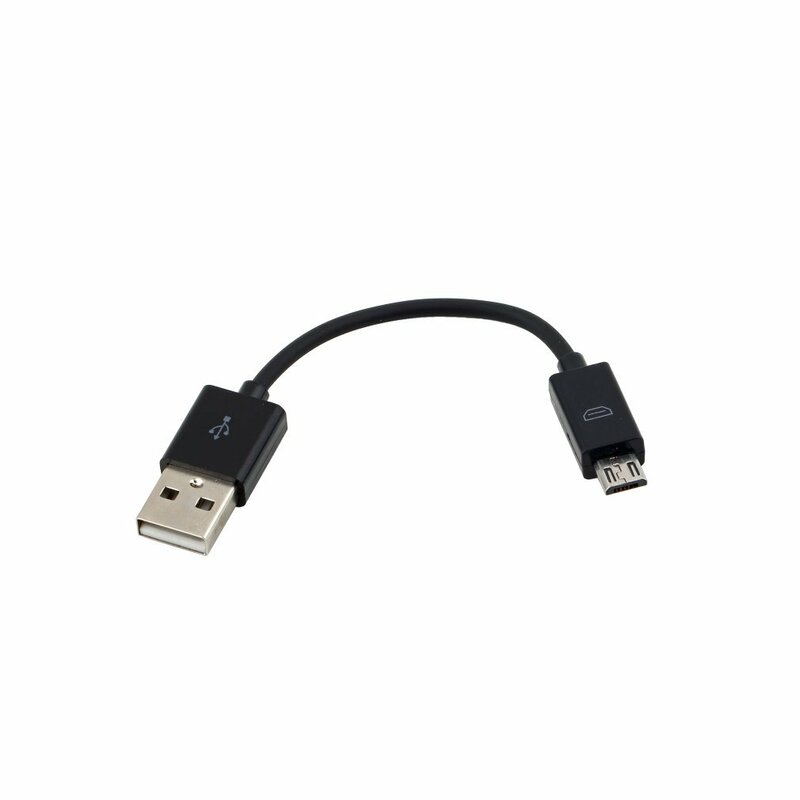 Uniwersalny 10CM USB 2.0 A do Micro B synchronizacja danych kabel ładujący do telefonu stacjonarnego Laptop nowy Adapter z męskiego na męskie do kabla