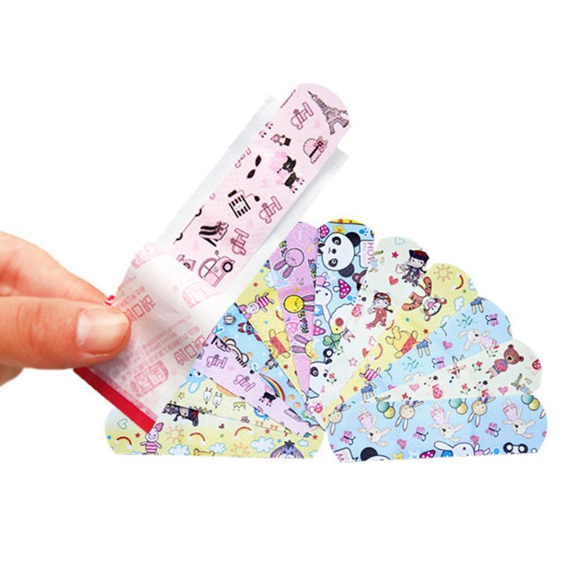 120 Pz/scatola Cartoon Band-aid Carino Mini Per Bambini Impermeabile E Traspirante Benda Medica ok Bende Emostatico Patch
