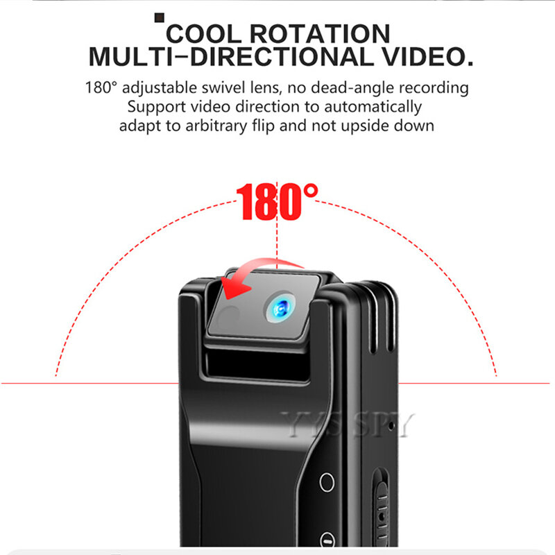 H.265 1080P Wifi Mini Camera IR Night Vision Motion Alarm DVR Recorder Secret Micro Cam Pocket Camara Espia Support Hidden TF Ca