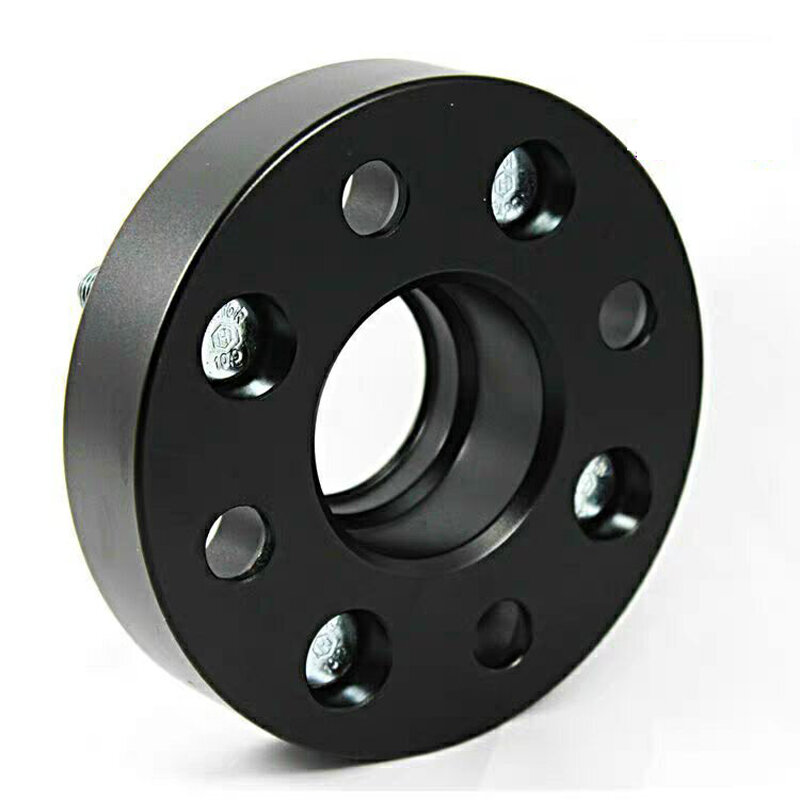 Espaçadores de roda de alumínio 4x100 com flange para honda fit jazz, 56.1mm, adaptador para espaçador de roda de alumínio 15/20/25/30mm