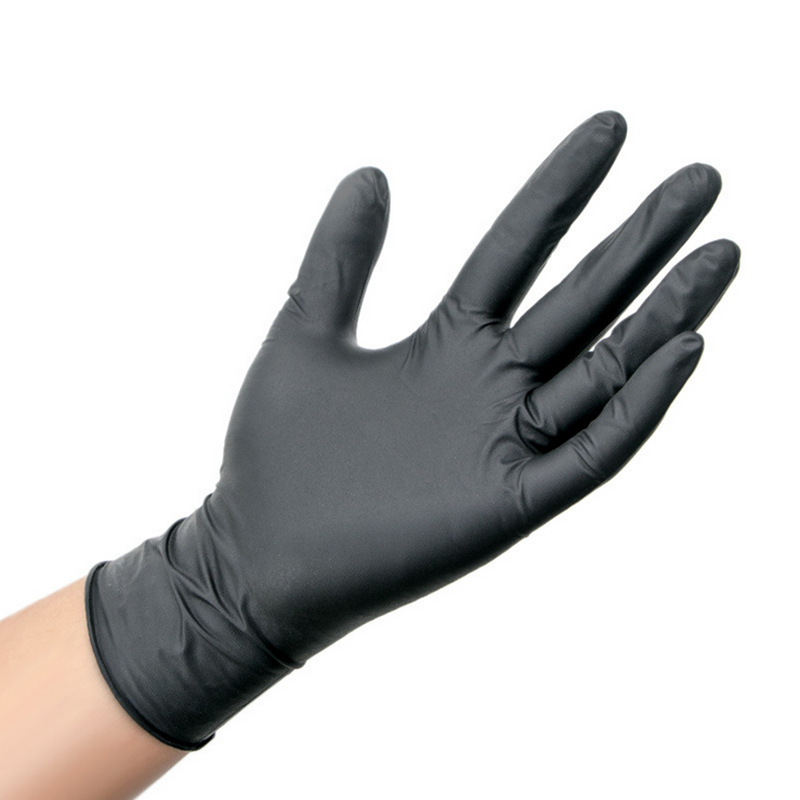 100 pièces gants jetables ménage alimentaire laboratoire nettoyage acide oléique et huile résistant latex gants en caoutchouc