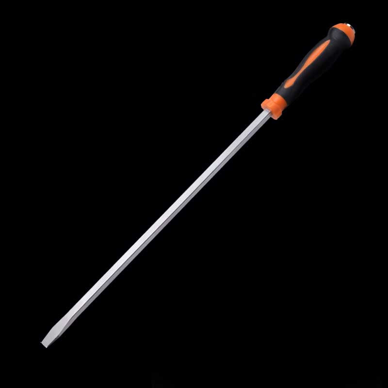 Extension Rod Screwdriver Industrial Grade High Hardness CR-V Forged Durable Slotted And Phillips Knockable End Screwdrivers