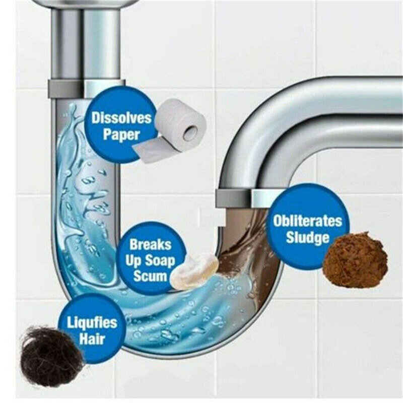 Potężny środek do pogłębiania rur zlew środek do udrażniania odpływów wysokowydajny dezodorant odwadniający kuchnia kanalizacja toaleta czyszczenie narzędzi