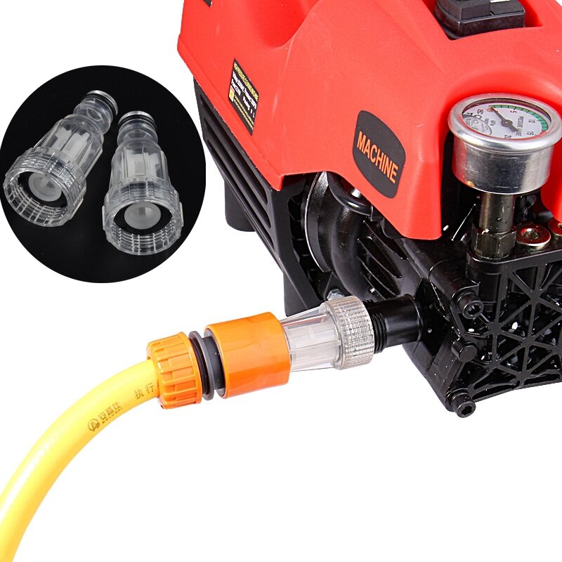 1~3Pcs Car Washing Machine Water Filter High Pressure Washer Water Connector Filter Quick Connection Garden Hose Pipe Fittings