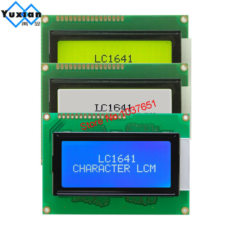 1604 LCD 디스플레이, HD44780, WH1604A, PC1604-A, LMB164A, AC164A, 16x4, I2C LC1641