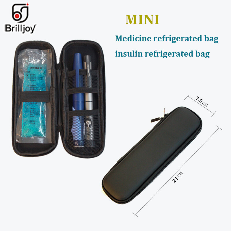 Étui à stylo isotherme portable pour personnes diabétiques, étui à médicaments de voyage, boîte de congélation, sac de glace pour personnes, Bolsa Termica ty.com