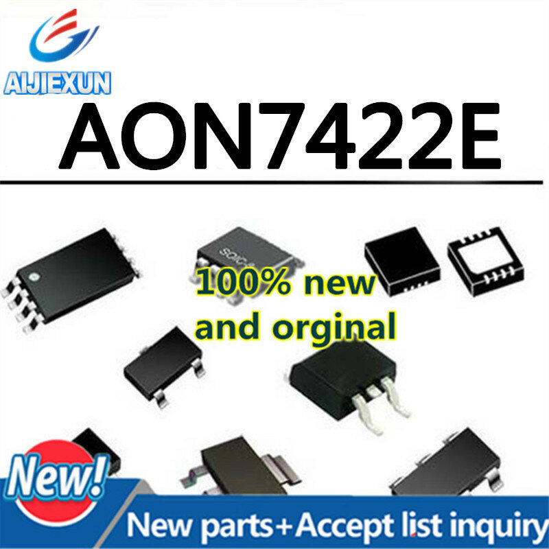 AON7422E 7422E, nuevo y original, 20 piezas, 30V, Canal N, MOSFET, gran stock, 100%