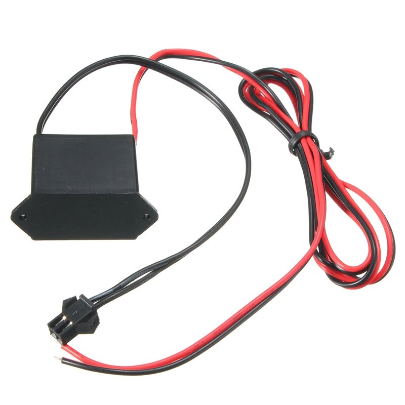 Mini Neon EL Fio Controlador Driver, Adaptador de Alimentação Inversor, flexível, 1-10m LED, DC 12V