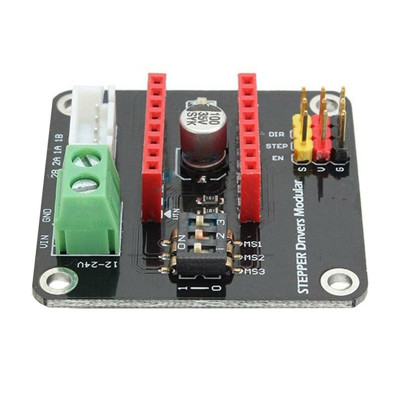 Controlador de Motor paso a paso para impresora 3D, módulo de expansión para Arduino U NO R3 Ramps1.4 DC, DRV8825 A4988, 5 piezas