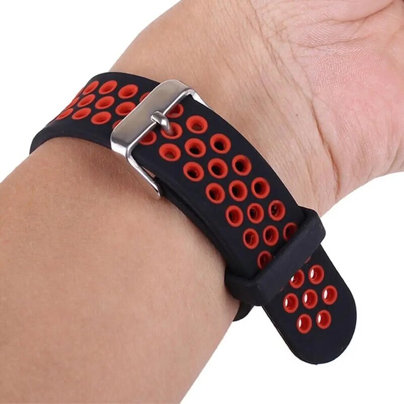 Esportes silicone pulseira de pulso para xiaomi huami amazfit gtr 47mm 42mm pulseira para huami amazfit relógio substituição pulseira