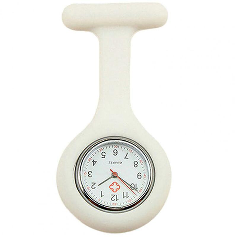 Карманные силиконовые часы с кварцевым механизмом для медсестер и женщин