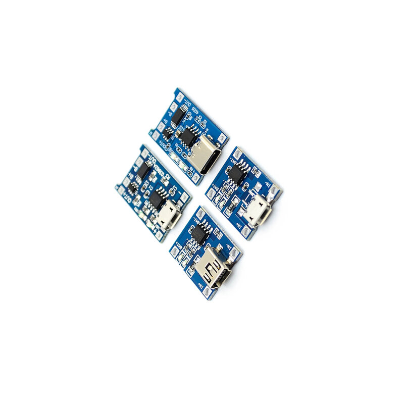 5Pcs/LOT 5V 1A Micro Mini TYPE-C USB 18650 Lithium Battery Charging Board Charger Module+Protection Dual Functions TP4056 Module