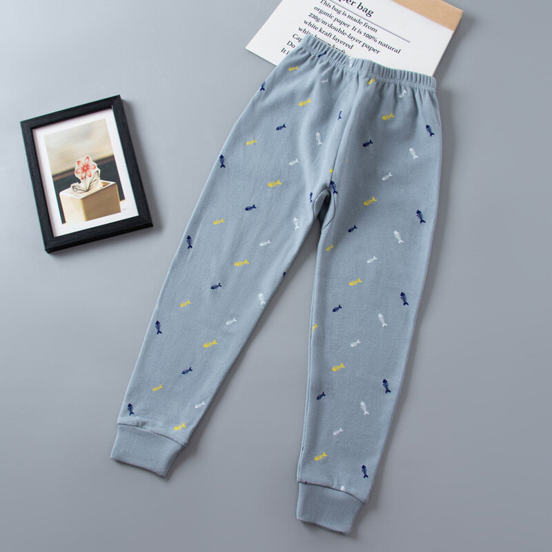 FJPure-Pantalon de survêtement en coton pour garçon et fille, vêtement de sport pour enfant de 2 à 6 ans, printemps automne