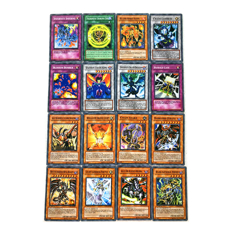 Takara Tomy 288pcs Yu Gi Oh English Card Table Game Children Play Cards Yugioh Collections