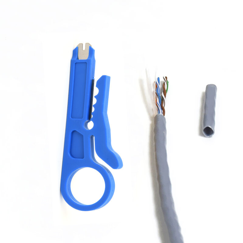 3Pcs ตัดเครื่องตัดสายไฟแบบพกพา Wire Stripper มีด Crimper คีมเครื่องมือตัดสาย Pocket Multitool เครื่องมือช่างไฟฟ้าเครื่องมือ