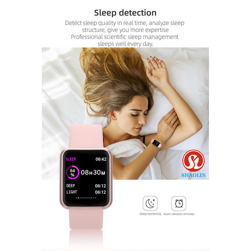 90% di sconto Sport Intelligente Orologio Uomo Donna Fitness Tracker Heart Rate Monitor di Pressione Sanguigna per Android Apple Osservare iPhone SmartWatch
