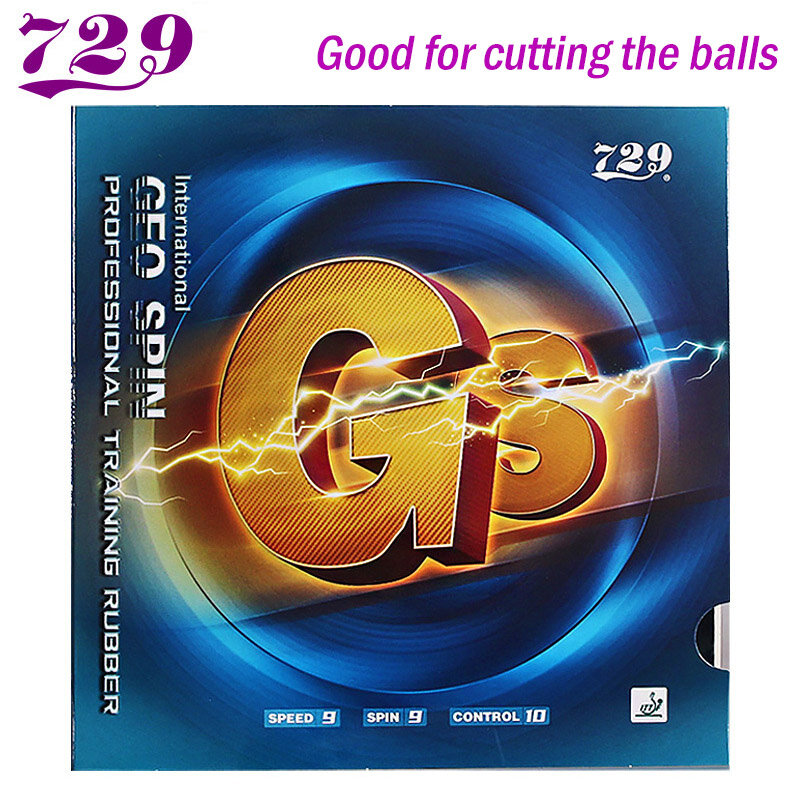 729 przyjaźń GS stół treningowy tenis guma RITC Geo Spin Ping Pong guma miękka i dobra kontrola
