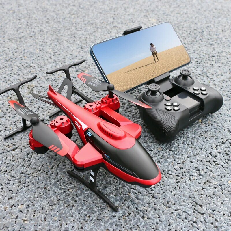 V10 Rc Drone Mini 4K Kamera HD Profesional Drone Fpv dengan Kamera Hd 4K Rc Helikopter Mainan Quadcopter