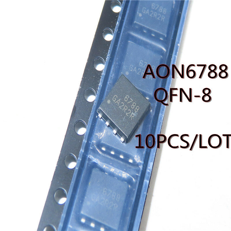 10PCS/LOT AON6788 6788 AO6788 QFN-8 SMD 3A ultra low dropout linear regulator New In Stock
