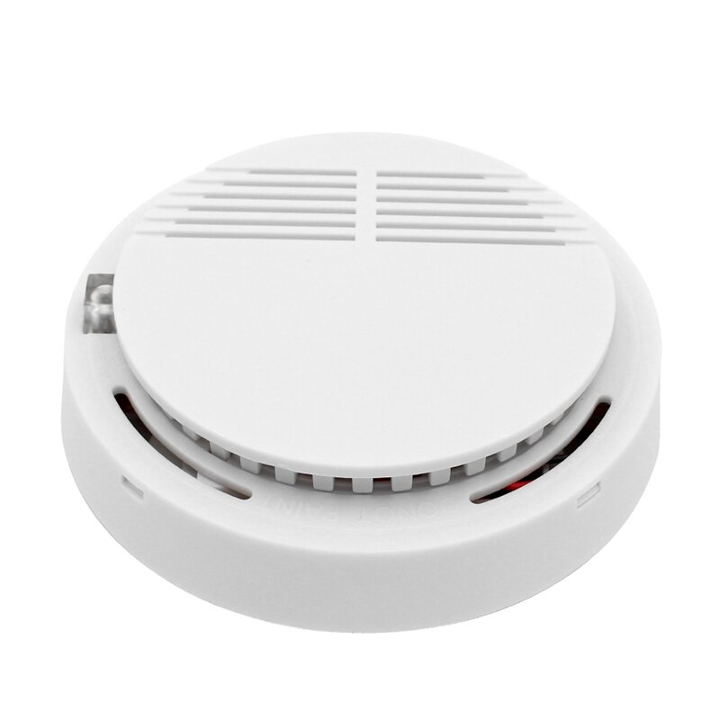 Detector de fumaça autônomo dc9v sensor de fumaça de incêndio alarme de segurança fotoelétrica sensível anti-fogo alarme de casa