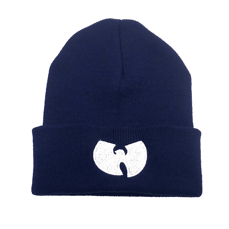 2019 de alta qualidade wu tang clã chapéus masculinos unisex inverno quente casual gorro chapéu feminino hip hop preto malha bonnet esqui boné