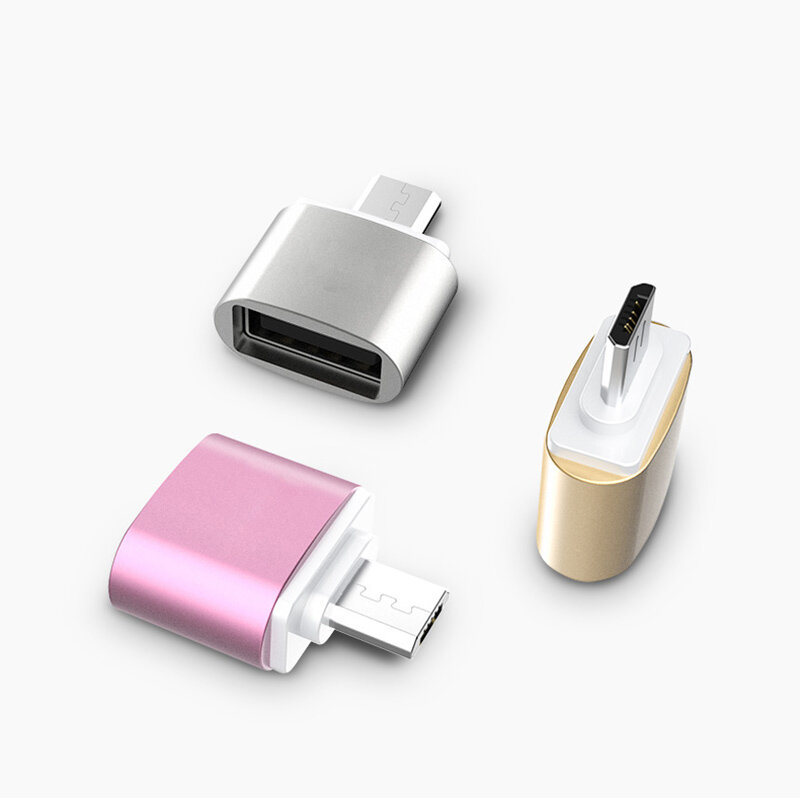 Ginsley OTG Adaptor OTG Fungsi Mengubah Normal USB Ke Ponsel USB Flash Drive Ponsel Adaptor