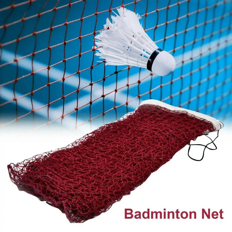 Treinamento Esportivo Profissional Padrão Badminton Net, durável Outdoor Tennis Net, Mesh Voleibol Exercício, Drop Shipping