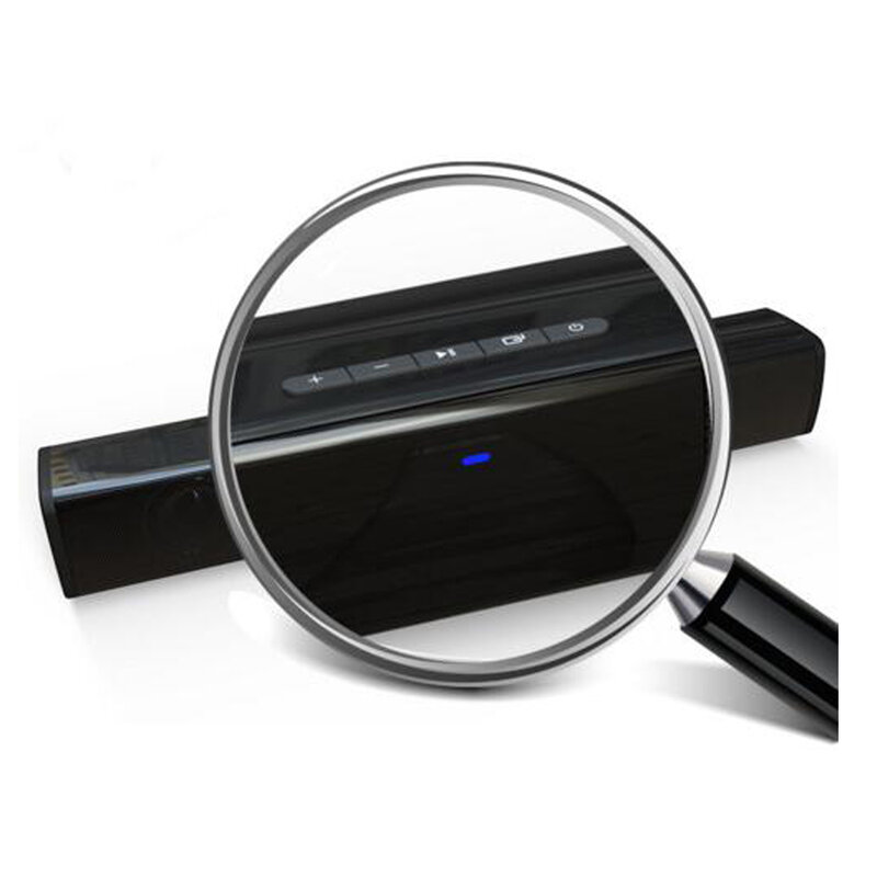 5W * 2 Draadloze Bluetooth Speaker Theater Strip Geluid Stereo Luidsprekers Subwoofer