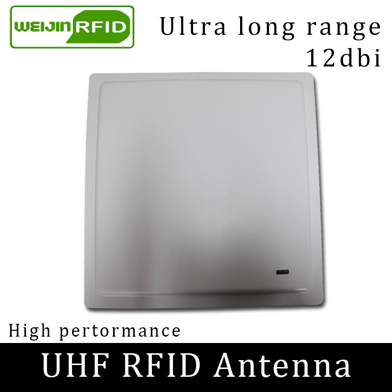 UHF RFID Antena Vikitek VA12 902-928M Hz Circular Porthole Mendapatkan 12DBI Bahan ABS Type N Antarmuka Yang Super Panjang jarak