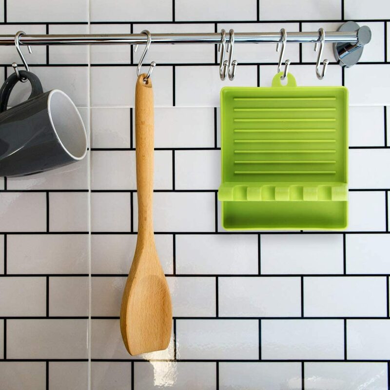 Colher de cozinha suportes acessórios de cozinha garfo espátula rack suprimentos de cozinha organizador de armazenamento utensílios para conveniência da cozinha